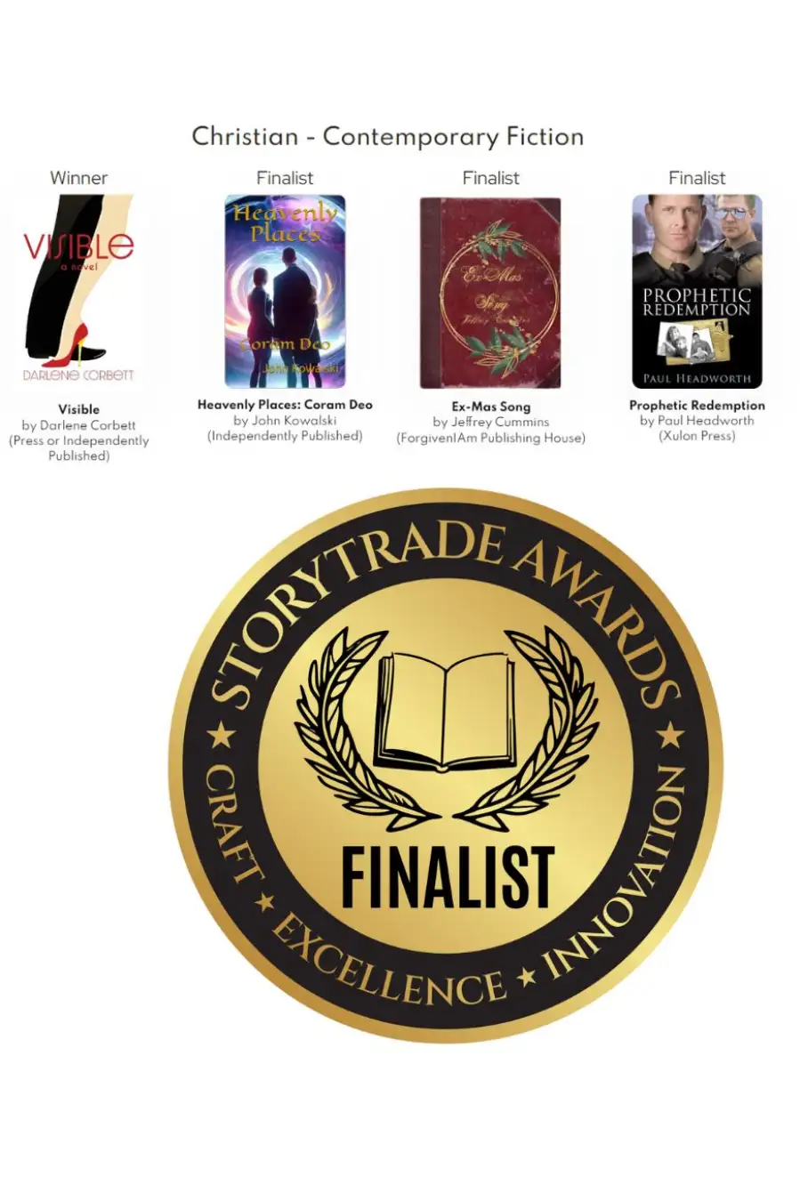 Storytrade Awards Finalist! Image